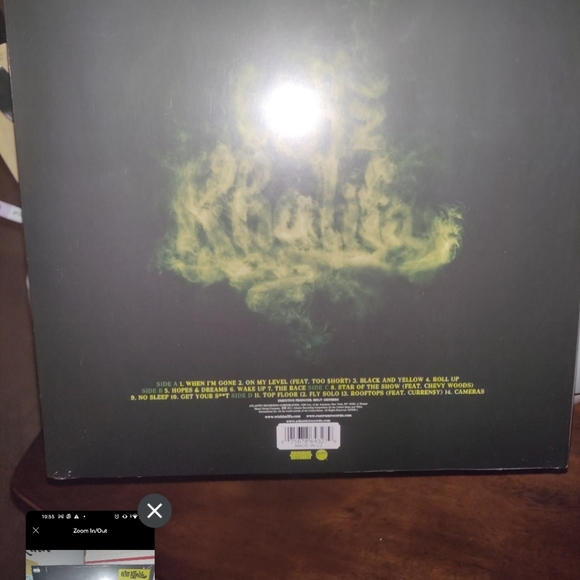 Wiz khalifa rolling papers vinyl brand new unopen green and gold collectors item - Picture 2 of 2